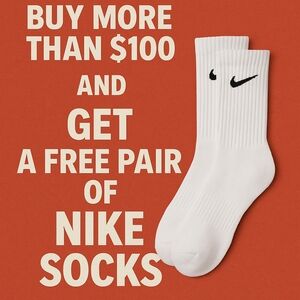 Nike Classic White Athletic Socks